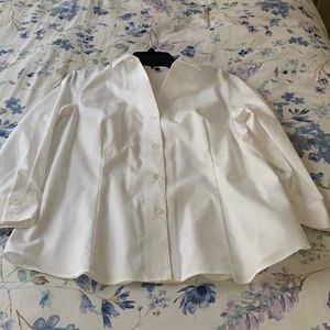 Womens white blouse